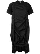 Comme Des Garçons Noir Kei Ninomiya Buckle Detail Dress - Black