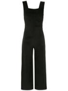 Osklen Cropped Jumpsuit - Black