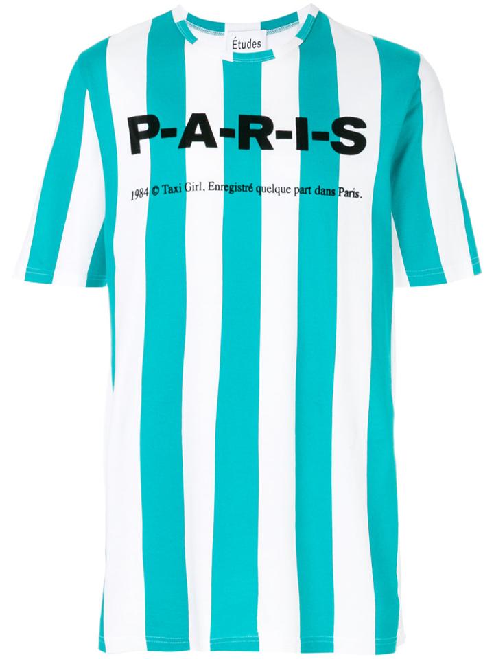 Études Unity Daniel Football T-shirt - White
