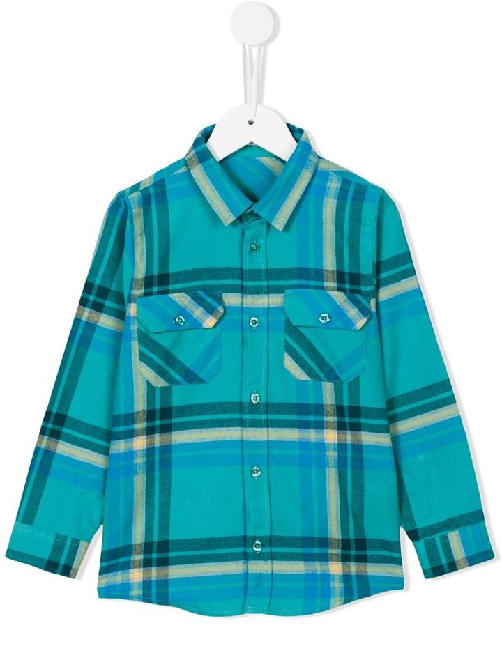 Knot Flannel Check Shirt, Boy's, Size: 8 Yrs, Blue
