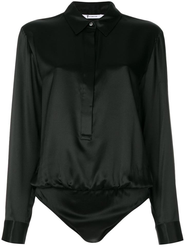 T By Alexander Wang Body Shirt - Black