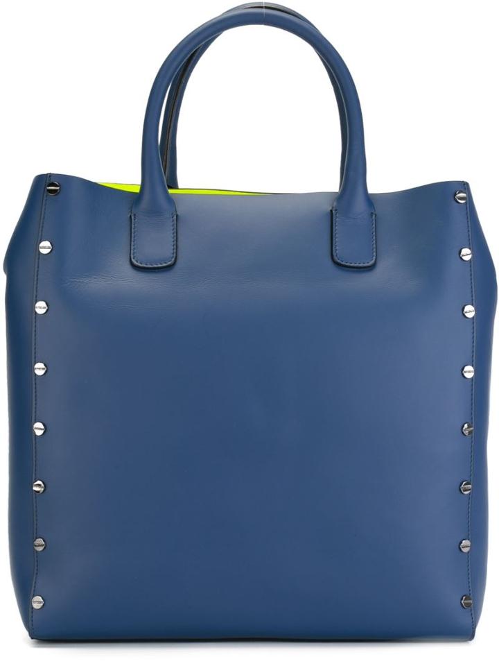 Borbonese Large Neon Lining Tote