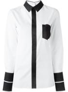 Maison Margiela Colour Block Shirt - White