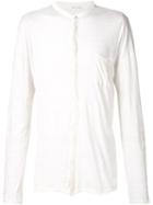 Isabel Benenato Button Neck T-shirt