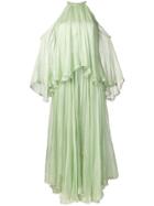 Maria Lucia Hohan Silk-mousseline Dress - Green