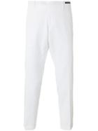 Pt01 Straight-leg Chinos, Men's, Size: 48, White, Cotton/polyamide