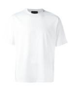Emporio Armani Plain T-shirt, Men's, Size: Medium, White, Cotton