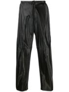 Walter Van Beirendonck Pre-owned 2009/10's Glow Faux Leather Trousers