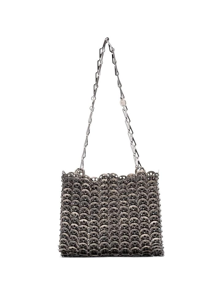 Paco Rabanne Metallic Silver Iconic 1969 Chainmail Shoulder Bag