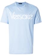 Versace Collection Logo T-shirt - Blue