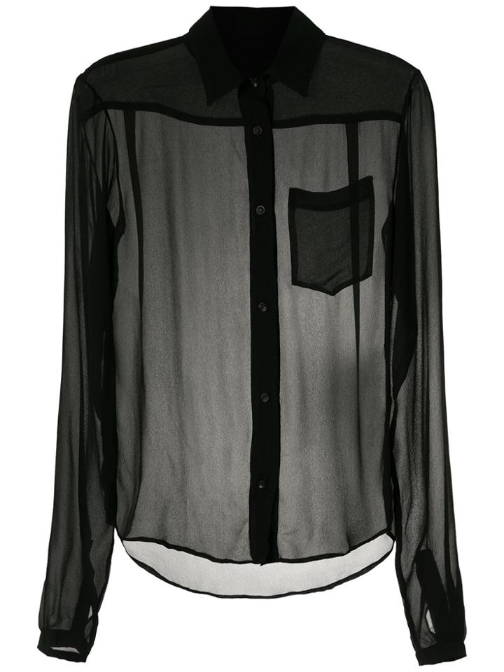Amir Slama Camisa - Black