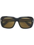Gucci Eyewear Thick Frame Sunglasses - Black