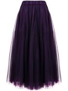 P.a.r.o.s.h. Nylla Tulle Skirt - Purple