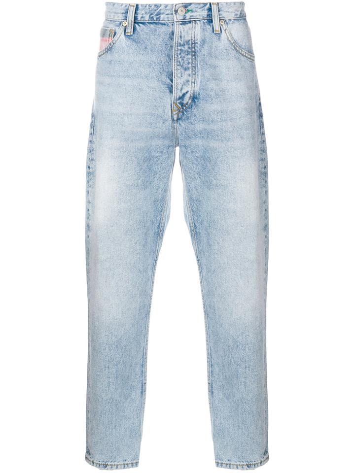 Tommy Jeans Cropped Faded Jeans - Unavailable