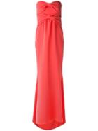 Boutique Moschino Bandeau Bow Dress - Pink