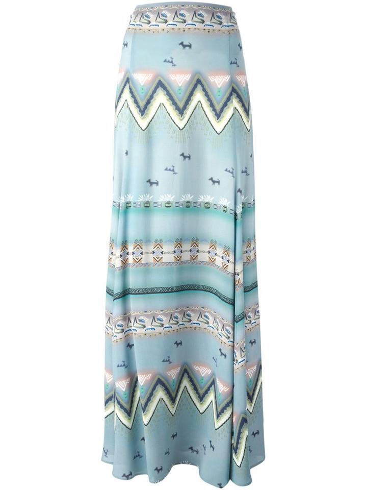Etro Navajo Print Skirt, Women's, Size: 38, Cotton/spandex/elastane