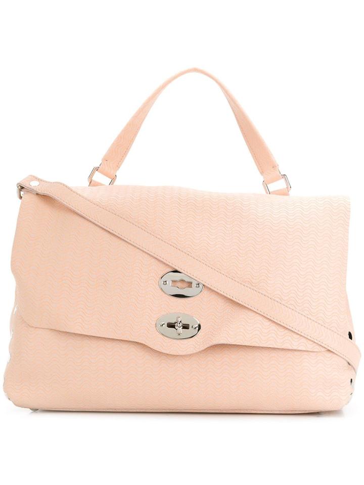 Zanellato Top Handle Tote Bag - Pink