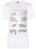 R13 Eye Print T-shirt - Silver