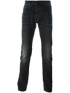 Marcelo Burlon County Of Milan Slim Fit Jeans, Men's, Size: 36, Grey, Polyester/cotton/spandex/elastane