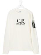 Cp Company Kids Cp Company Kids 05ckts033003568w103 Ivory Natural