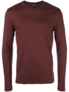 Michael Kors Longsleeved T-shirt, Men's, Size: Large, Pink/purple, Cotton