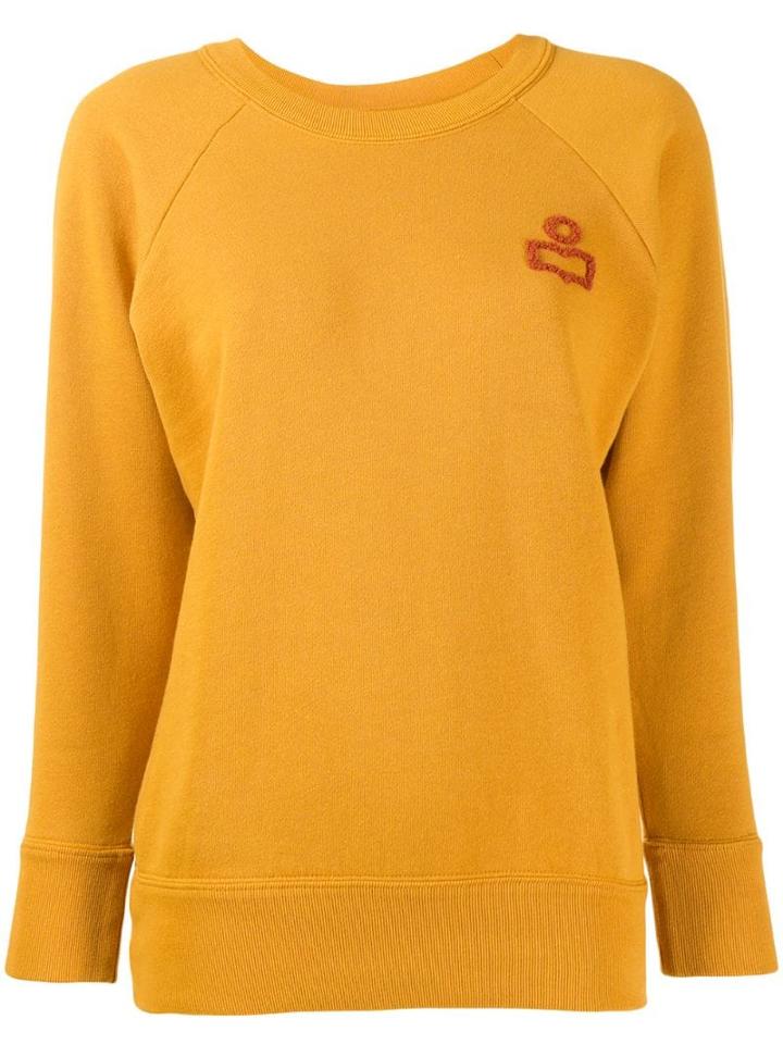 Isabel Marant Étoile Romer Sweatshirt - Yellow