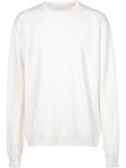 Futur Crew Neck Jumper, Men's, Size: Large, White, Cotton