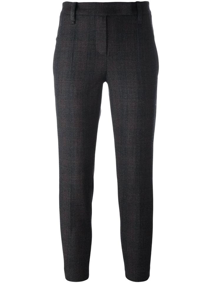 Brunello Cucinelli Glenchek Trousers