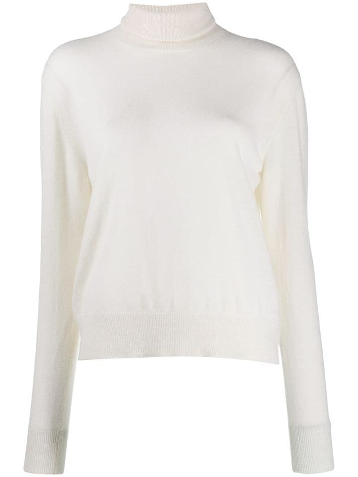 Laneus Regular-fit Turtleneck Jumper - Neutrals