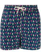 Mc2 Saint Barth Drink Bird Swim Shorts - Blue