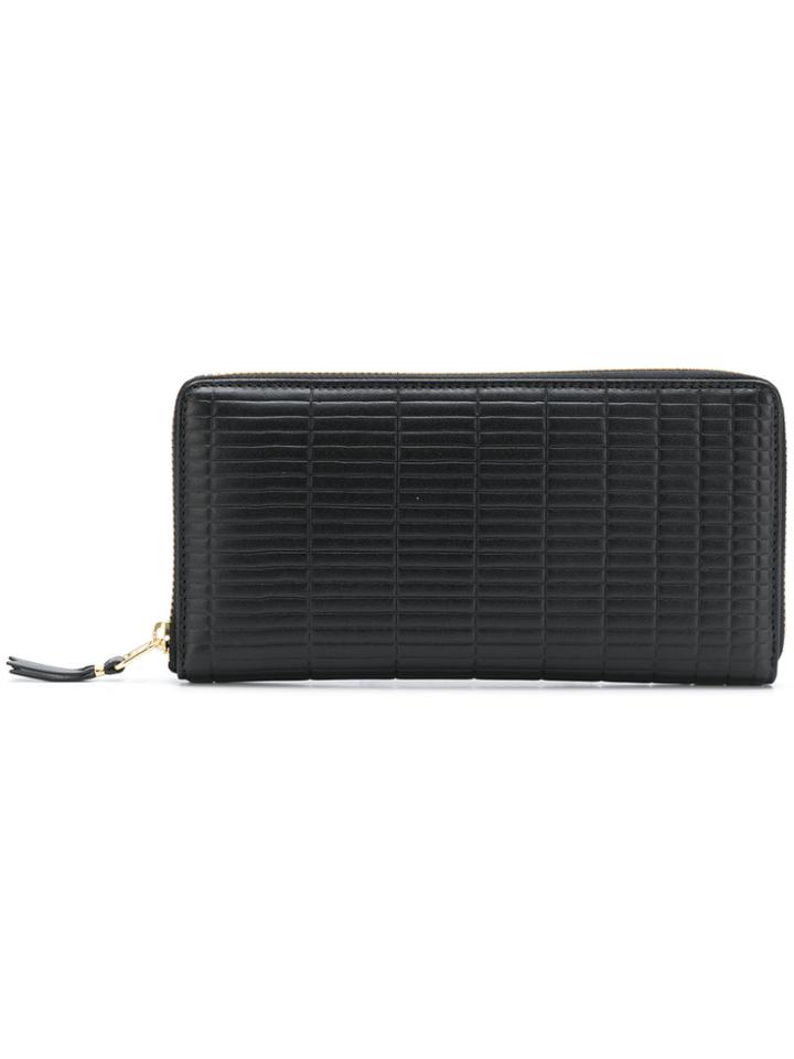Comme Des Garçons Wallet Brick Line Wallet - Black