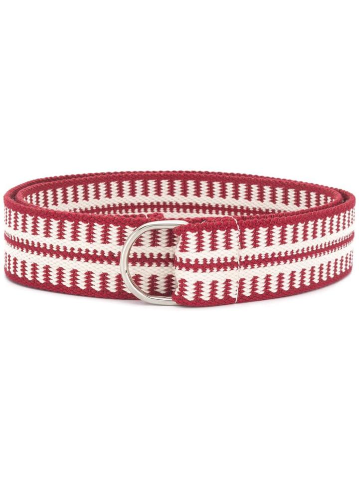 Isabel Marant Canvas Belt - Red