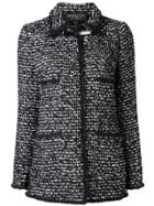 Giambattista Valli Long Tweed Jacket - Black
