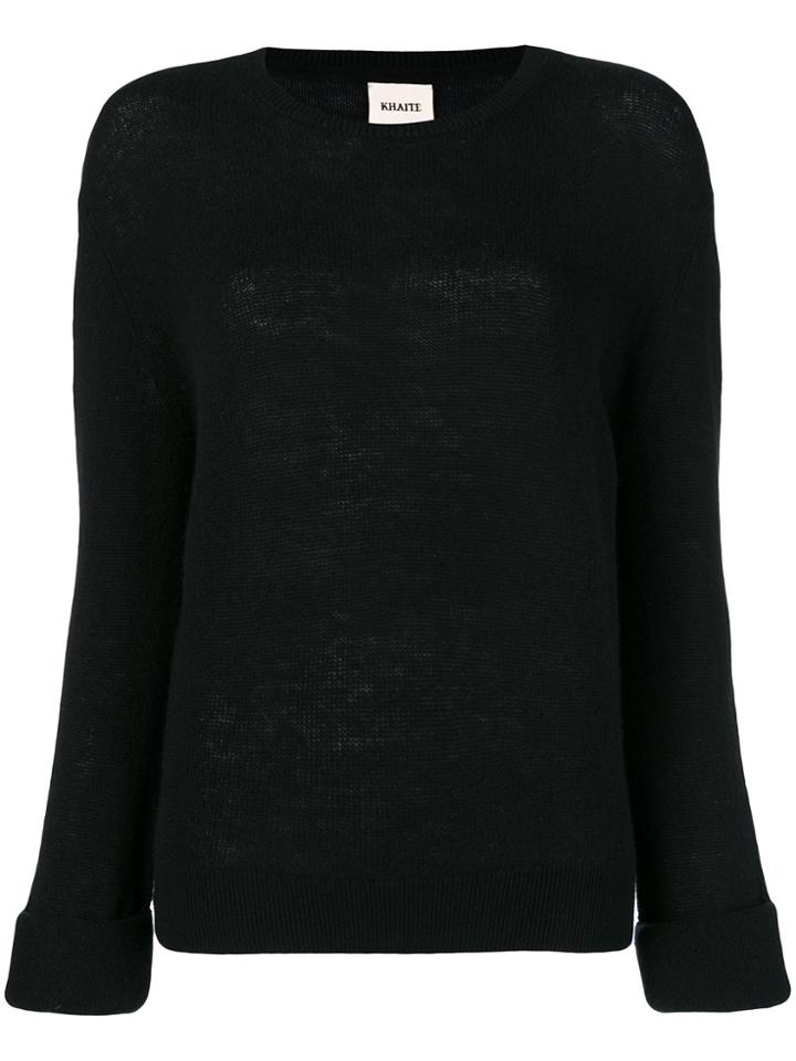 Khaite Jemima Sweater - Black