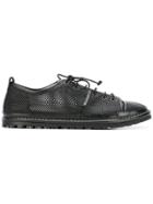 Marsèll Perforated Lace-up Sneakers - Black