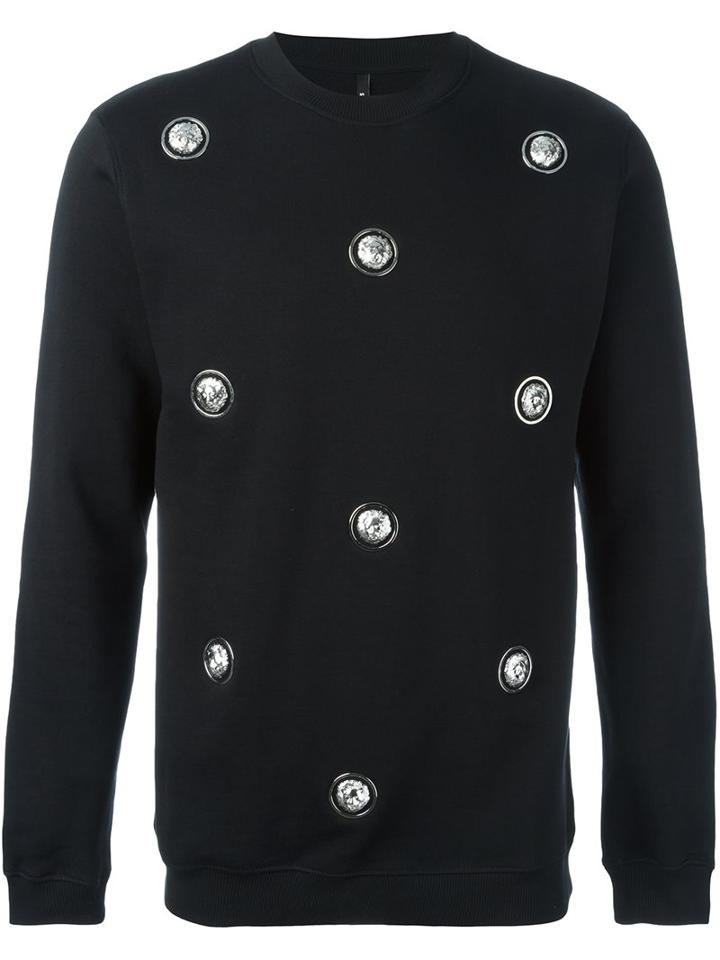 Versus Lion Studded Sweatshirt