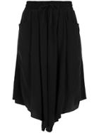 Uma Raquel Davidowicz Wide Silk Bermuda Shorts - Unavailable