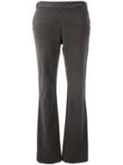 Maison Margiela Vintage Flared Trousers, Women's, Size: 42, Grey