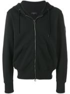 Belstaff Logo Patch Zipped Hoodie - Black