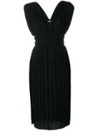 P.a.r.o.s.h. Patroclo Midi Dress - Black