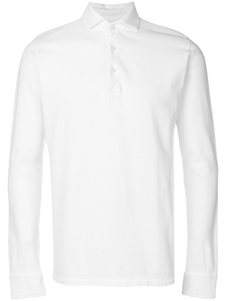 Doppiaa Polo Shirt Jumper - White