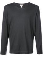 Massimo Alba Watercolor Lightweight Sweater - Grey
