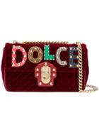 Dolce & Gabbana Lucia Quilted Shoulder Bag - Red
