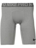 Nike Pro Fitted Shorts - Grey