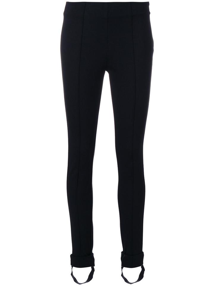 Ermanno Scervino - Slim-fit Pants - Women - Polyamide/spandex/elastane/viscose - 38, Black, Polyamide/spandex/elastane/viscose
