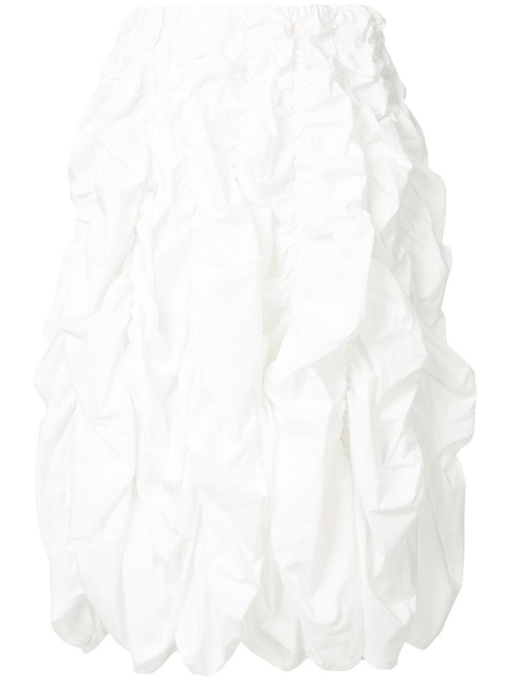 Paskal Gathered Skirt - White