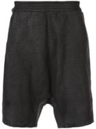 11 By Boris Bidjan Saberi Elasticated Waist Shorts - Black