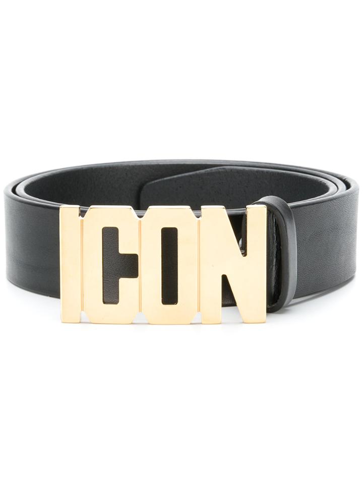 Dsquared2 Icon Logo Belt - Black