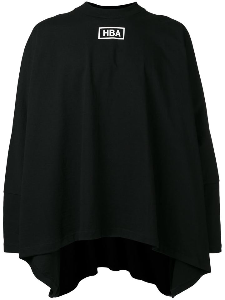Hood By Air - Draped Sweatshirt - Unisex - Cotton - S, Black, Cotton