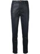 Diesel Leather Trousers - Blue